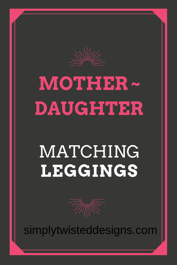 Mother Daughter Matching Leggings