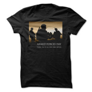 Armed Forces Day Shirt Thank You To All That Served
