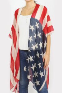 American Flag - Kimono
