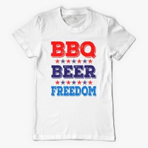 BBQ Beer Freedom T-Shirt